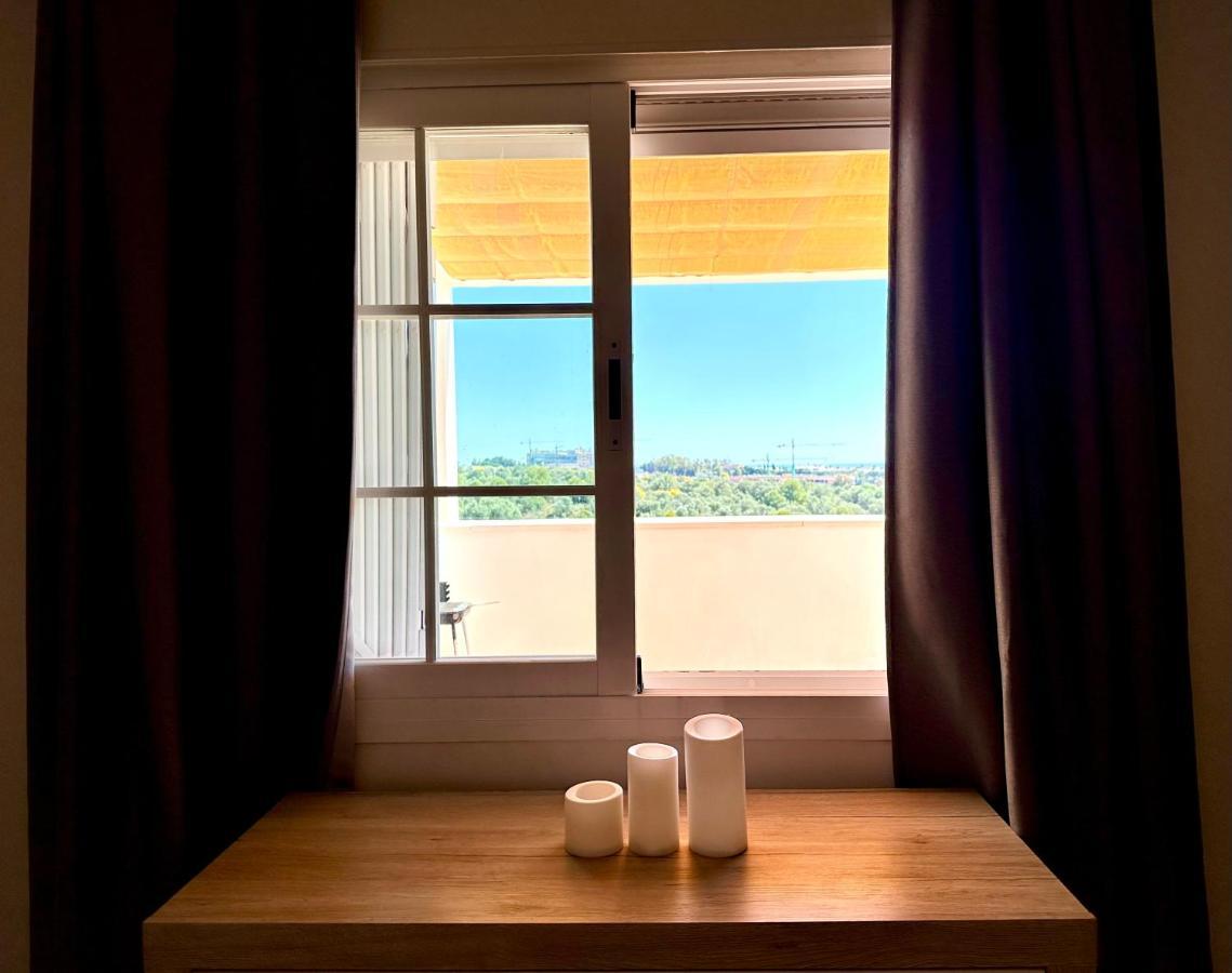 Moderno Apartamento Con Preciosas Vistas Al Mar En Urbanizacion Con Piscina - Rio Real 11 2G Marbella Luaran gambar